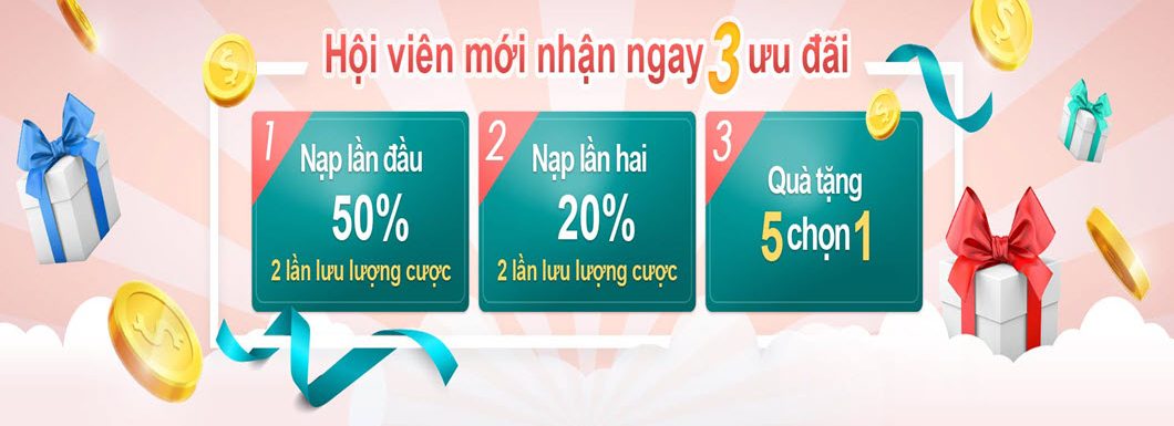 Ưu đãi khủng cho thành viên mới